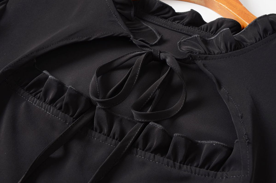 Joy Plus Size High Neck Dress