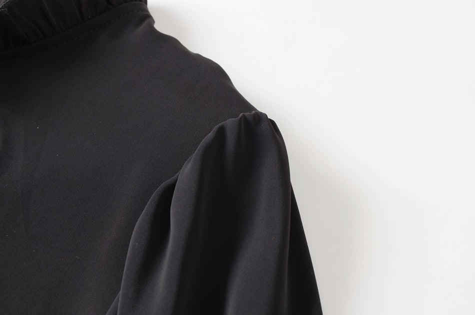 Joy Plus Size High Neck Dress