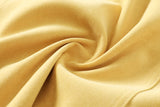 Taryn Plus Size Yellow Vintage Midi Skirt