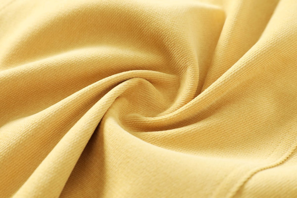 Taryn Plus Size Yellow Vintage Midi Skirt