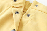 Taryn Plus Size Yellow Vintage Midi Skirt