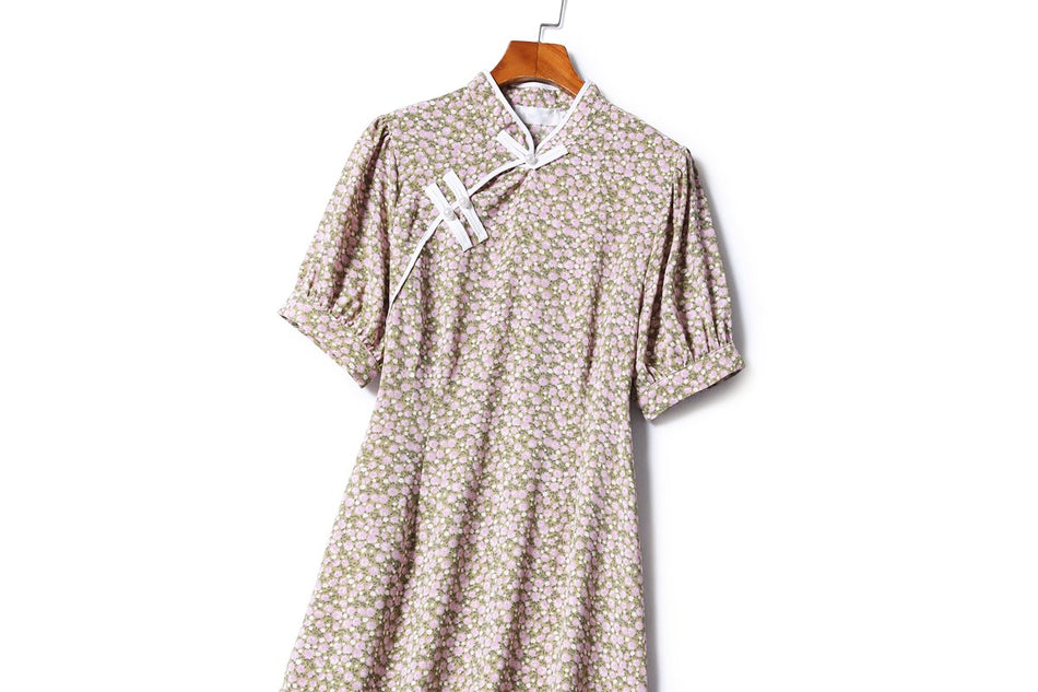 Maria Plus Size Modern Cheongsam Dress