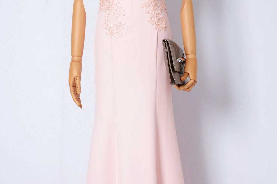 Savannah Plus Size Off Shoulder Evening Dress