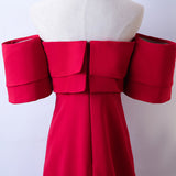 Plus Size Off Shoulder Gown