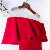 Plus Size Off The Shoulder Mermaid Dress