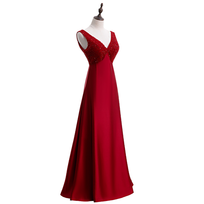 Plus Size Simple Evening Dress