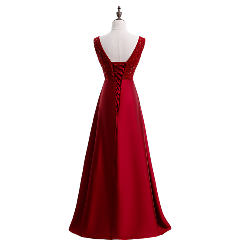 Plus Size Simple Evening Dress