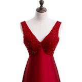 Plus Size Simple Evening Dress