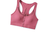 Olympia Plus Size Zipper Sports Bra