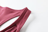 Olympia Plus Size Zipper Sports Bra