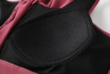 Olympia Plus Size Zipper Sports Bra