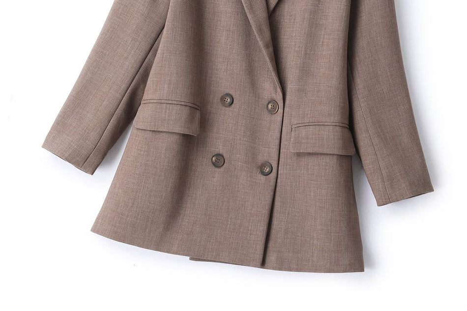 Plus Size Tunic Blazer