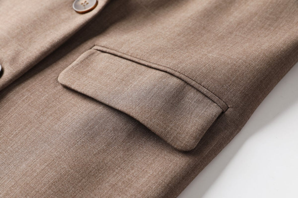 Plus Size Tunic Blazer