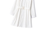 Plus Size White Shirt Dress