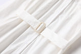 Plus Size White Shirt Dress