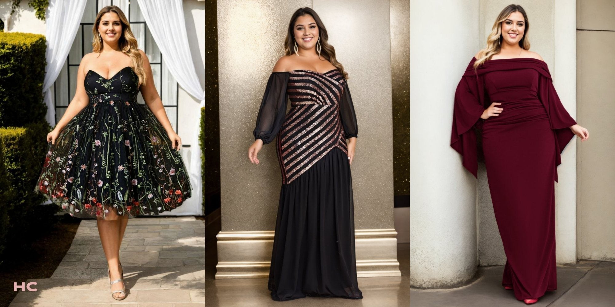 fit & flare plus size graduation dress The Best Formal Dresses for Ceremonies– Hello Curve evening party or any