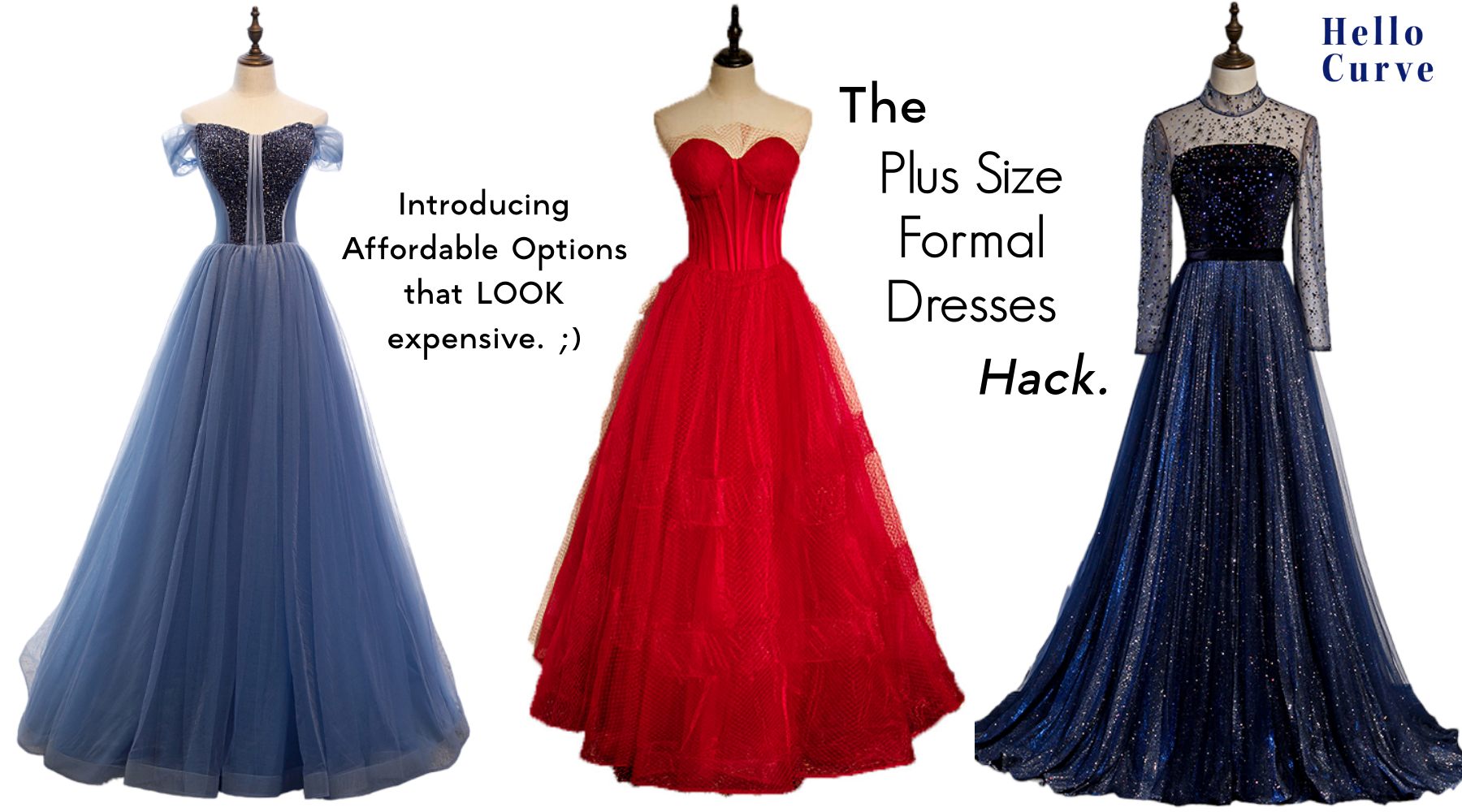 Plus Size Formal Dresses: Affordable Options That Look Expensive