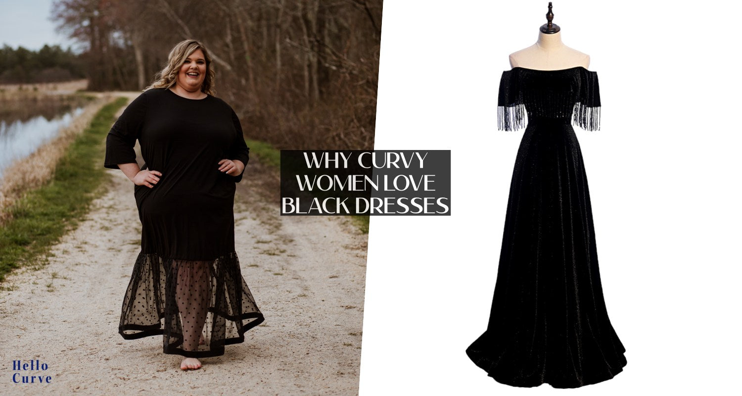 Why Plus Size Women Love Black Dresses– Hello Curve
