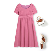 Plus Size Babydoll Midi Dress