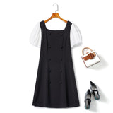 Plus Size Tuxedo Dress