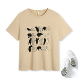 Plus Size Bear Graphic T Shirt
