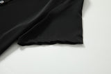 Wren Plus Size Bias Black Shirt Dress