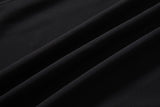 Arleth Plus Size Black A Line Evening Dress