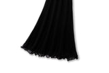 Arleth Plus Size Black A Line Evening Dress