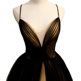 Plus Size Black Ball Gown