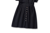 Saige Plus Size Black Blazer Short Sleeve Dress