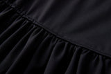Saige Plus Size Black Blazer Short Sleeve Dress