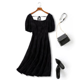 Plus Size Black Bustier Dress