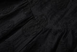 Plus Size Black Bustier Dress