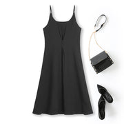 Plus Size Black Camisole Midi Dress