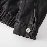 Marlowe Plus Size Black Denim Jacket