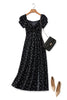Ainsley Plus Size Black Floral Midi Dress