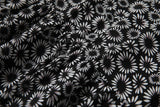 Plus Size Black Floral Midi Dress