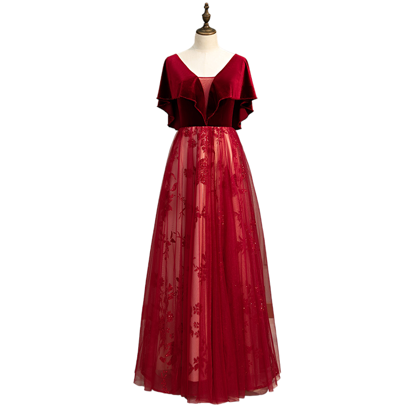 Plus Size Cape Embroidery Evening Dress Hello Curve Plus Size Cape Embroidery Evening Dress Hello Curve