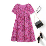 Plus Size Floral Babydoll Dress