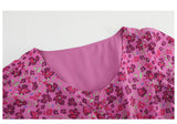 Plus Size Floral Babydoll Dress