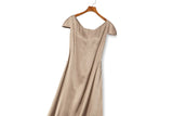 Demi Plus Size Gold Evening Dress
