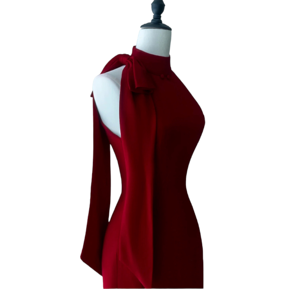 Plus Size High Neck Pencil Dress Hello Curve plus-size-high-neck-pencil-dress-hello-curve