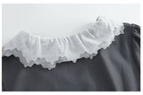 Plus Size Lace Collar Dress
