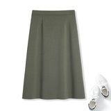 Plus Size Midi Skirt