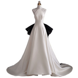 Plus Size Monochrome Ball Gown