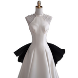 Plus Size Monochrome Ball Gown