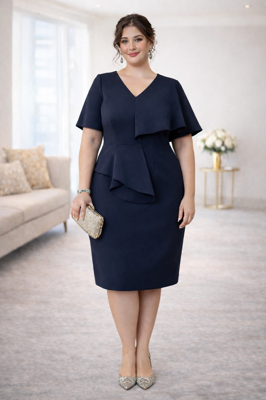 Plus Size Babydoll Gown Hello Curve