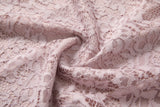 Love Plus Size Nude Pink Lace Dress