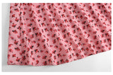 Camille Plus Size Pink Floral Midi Dress