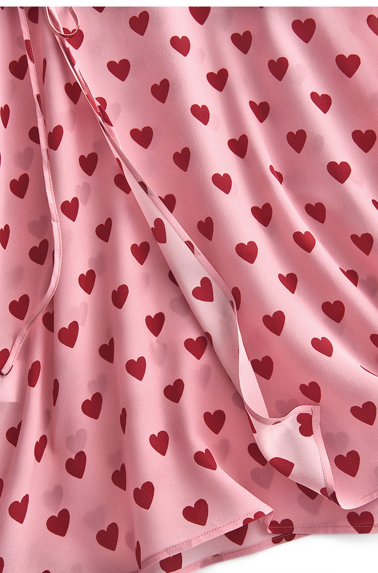 Plus Size Pink Hearts Dress